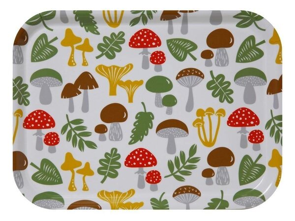 Klippan Malý servírovací tác Mushroom multi 27x20