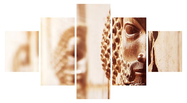 Obraz - Perský reliéf (125x70 cm)