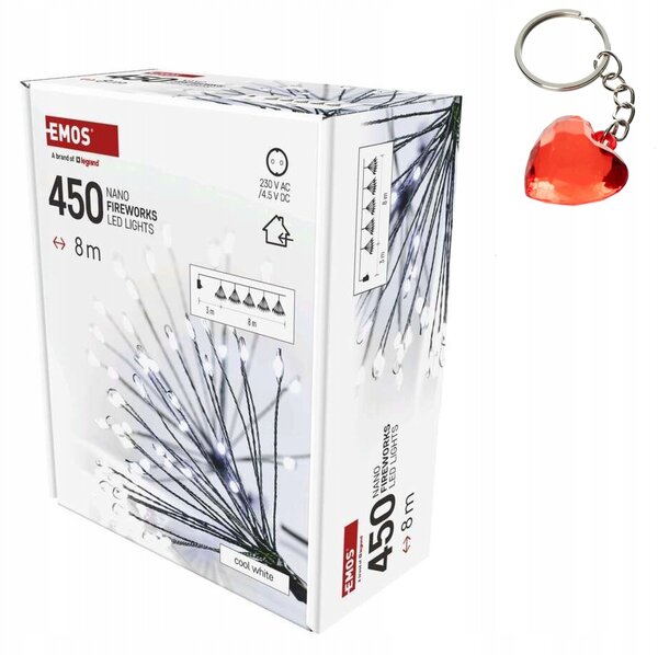 Vánoční osvětlení na stromeček Emos uvnitř 8 m 301 - 500 světel