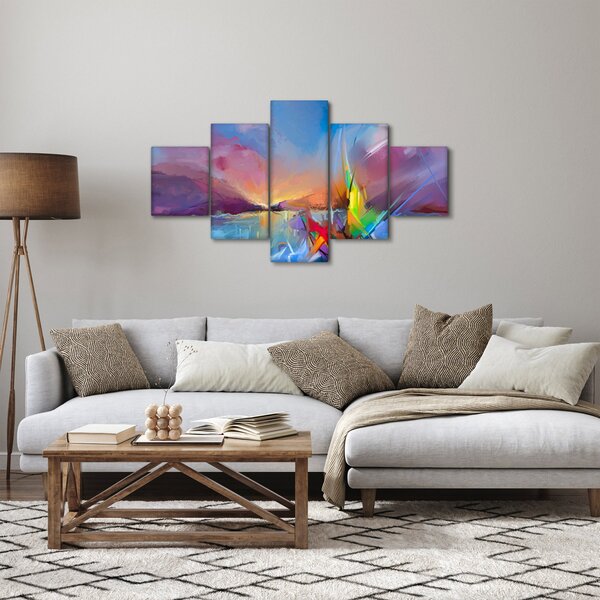 Obraz - Západ slunce (125x70 cm)