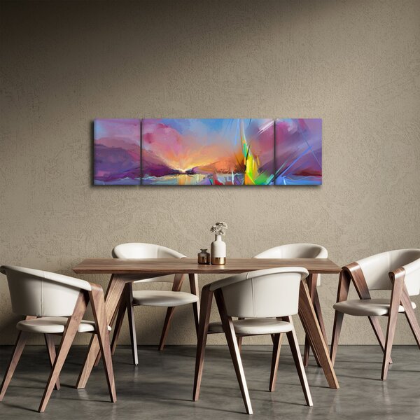 Obraz - Západ slunce (170x50 cm)