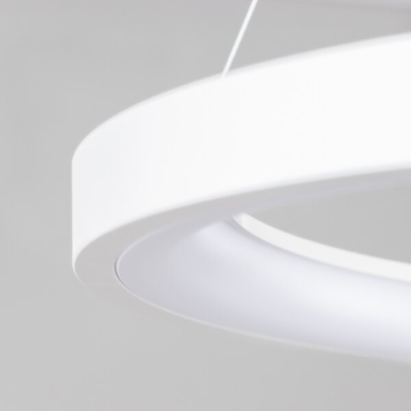 Brilagi - LED Stmív. lustr na lanku FALCON SLIM LED/42W/230V pr. 50 cm bílá + DO