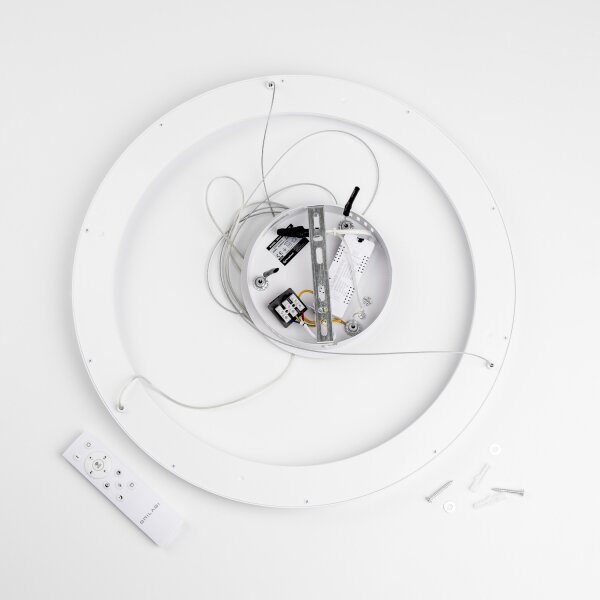 Brilagi - LED Stmív. lustr na lanku FALCON SLIM LED/42W/230V pr. 50 cm bílá + DO