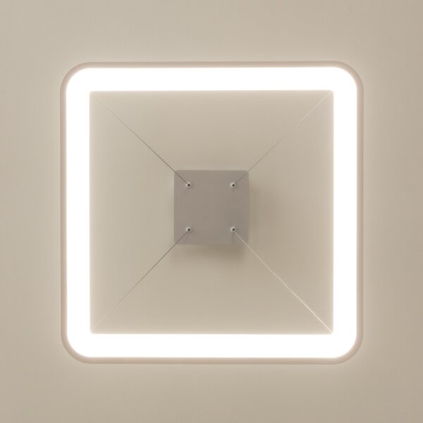 Brilagi - LED Stmív. lustr na lanku FALCON SLIM LED/50W/230V 50x50 cm bílá + DO