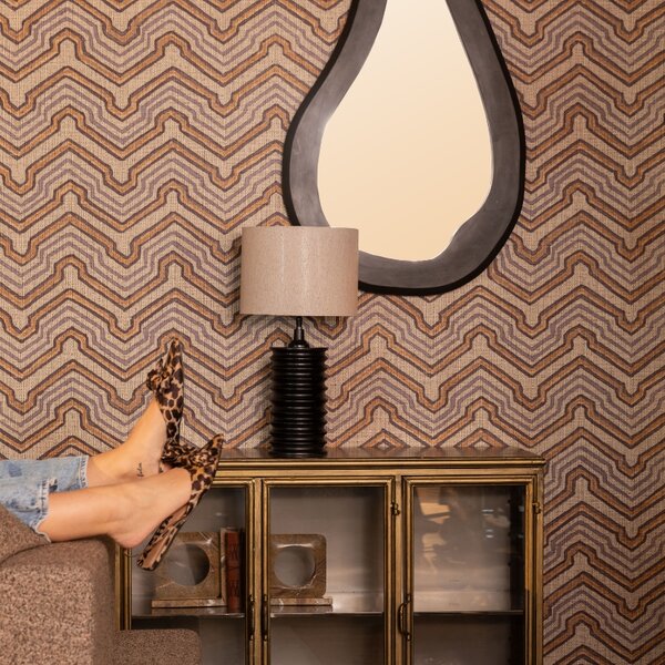 Černá kovová stolní lampa DUTCHBONE YALU