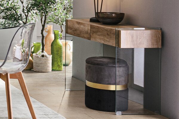 Bizzotto designové konzolové stoly 2DR (110 x 40 cm)