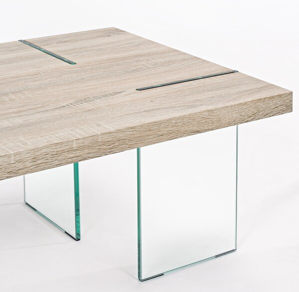 Bizzotto designové konferenční stoly Tom Rect Coffe Table (120 x 60 cm)