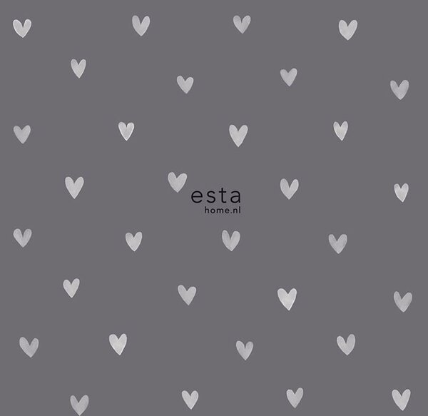 Vliesová tapeta 128832, Srdíčka, Little Bandits, FAB, Esta