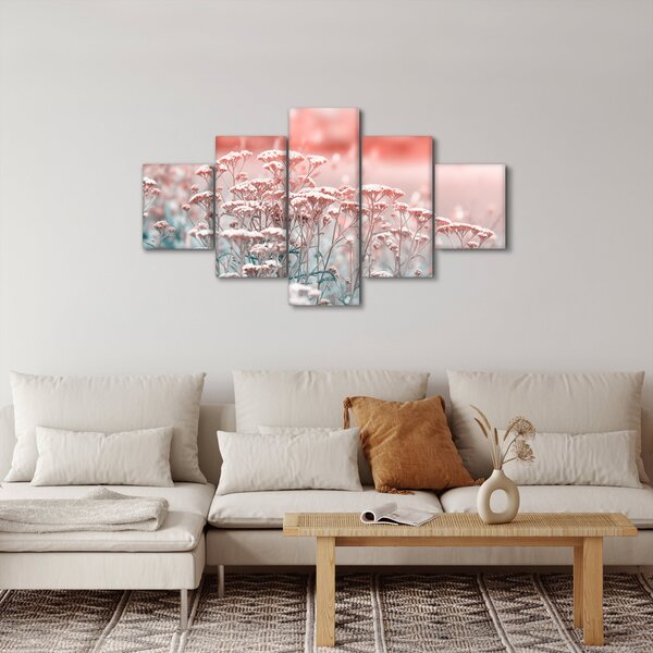 Obraz - Luční květy (125x70 cm)