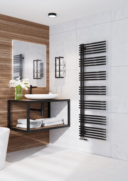 Isan Calypso koupelnový radiator 1510/600 Barva ISAN: Sněhově bílá RAL 9016 (01)
