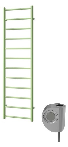 Isan Aura elektrický topný žebřík 1380/400, 400 W, DDIN13800400 s regulátorem Mini Barva ISAN: Sněhově bílá RAL 9016 (01)
