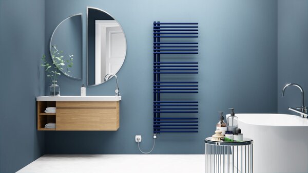 Isan Calypso koupelnový radiator 1510/600 Barva ISAN: Sněhově bílá RAL 9016 (01)