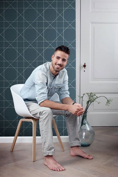 Geometrická vliesová tapeta 139093, Scandi cool, Esta