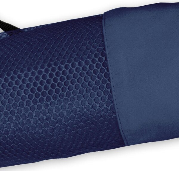 Rychleschnoucí osuška FITNESS BAG tmavě modrá 70 x 140 cm