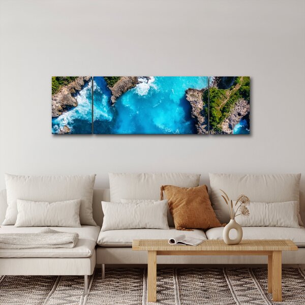 Obraz - Zátoka na Bali (170x50 cm)