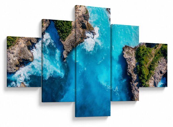 Obraz - Zátoka na Bali (125x70 cm)