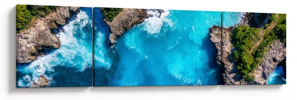 Obraz - Zátoka na Bali (170x50 cm)