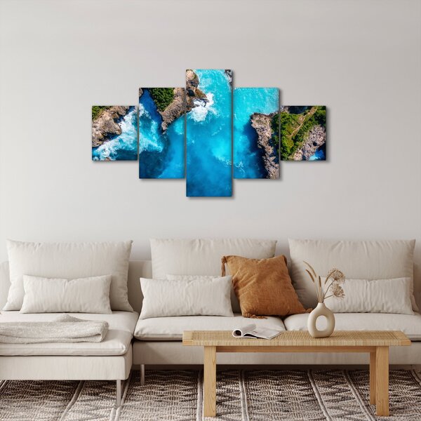 Obraz - Zátoka na Bali (125x70 cm)