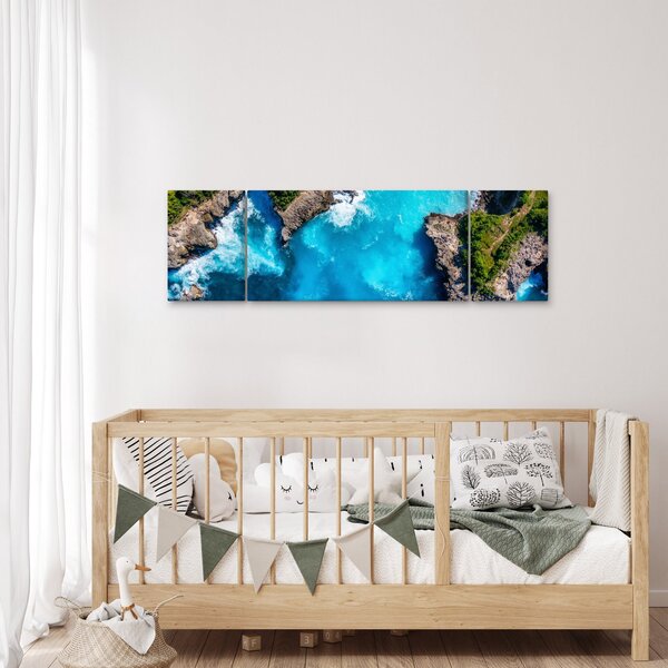 Obraz - Zátoka na Bali (170x50 cm)
