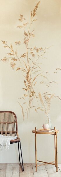Vliesová obrazová tapeta Tráva, 300903, Aqua Twigs, 140 x 280 cm, Waterfront, Eijffinger