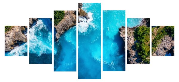 Obraz - Zátoka na Bali (210x100 cm)