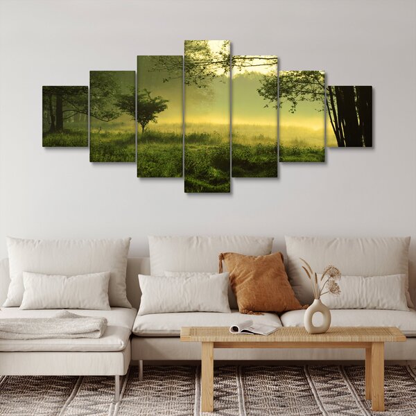 Obraz - Probouzející se les (210x100 cm)