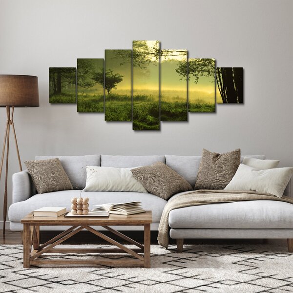 Obraz - Probouzející se les (210x100 cm)