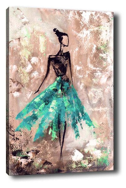 Wallity Obraz na plátně Ballerina 50x70 cm
