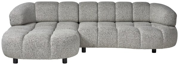 ROHOVÁ SEDAČKA, textil, šedobéžová Welnova - Sedací soupravy