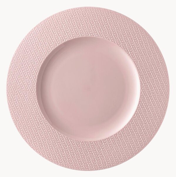 Sada snídaňových talířů z porcelánu Kumi, 6 dílů