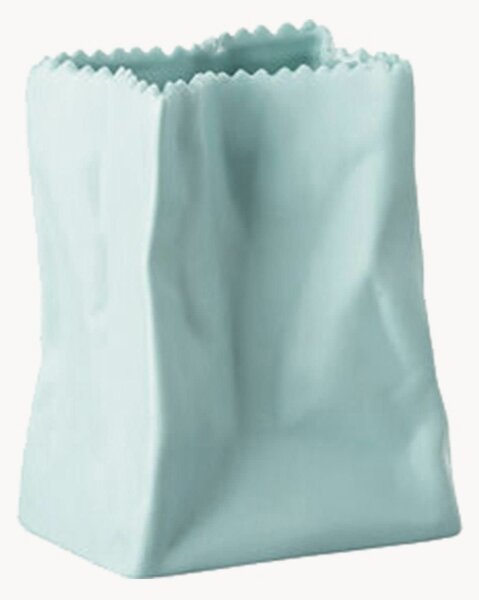 Porcelánová mini váza Bag Mint