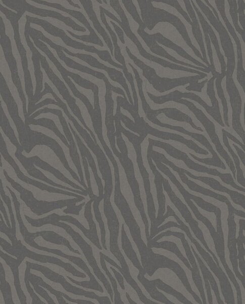 Vliesový tapetový panel Zebra Black 300602, 140 x 280 cm, Skin, Eijffinger