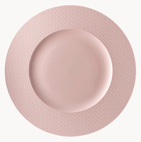 Sada porcelánových mělkých talířů Kumi, 6 dílů