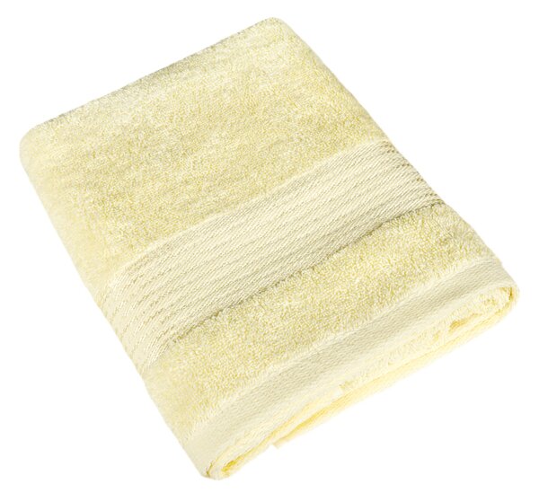 BELLATEX Froté ručník a osuška kolekce Proužek světlá žlutá Osuška - 70x140 cm