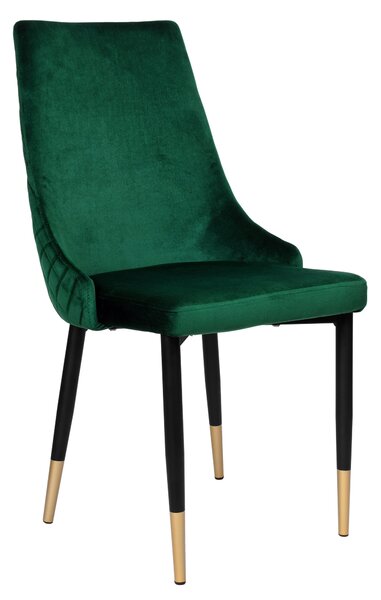 ViaDomo Via Domo - Židle Nera - zelená - 93x48x58 cm