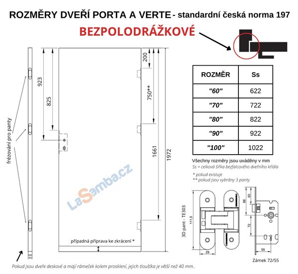 Interiérové dveře PORTA FIT G.5