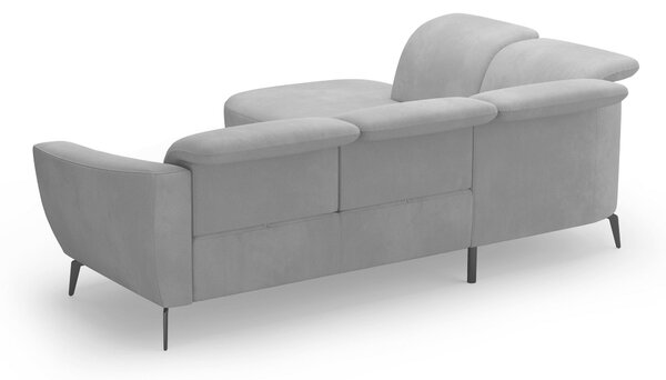 ROHOVÁ SEDAČKA, textil, šedá Sit & More - Sedací soupravy, Online Only