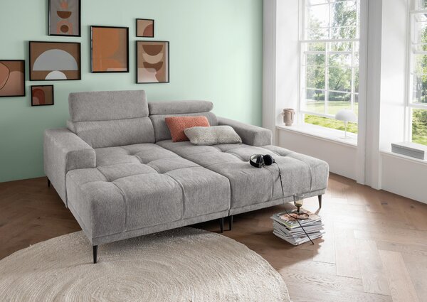 POHOVKA BIG SOFA, textil, šedá P & B - Pohovky, Online Only