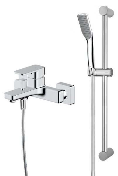 Sada vanová baterie Oltens Hadsel 34006100, sprchová tyč Oltens Alling 37300100, 37200100, 37111100