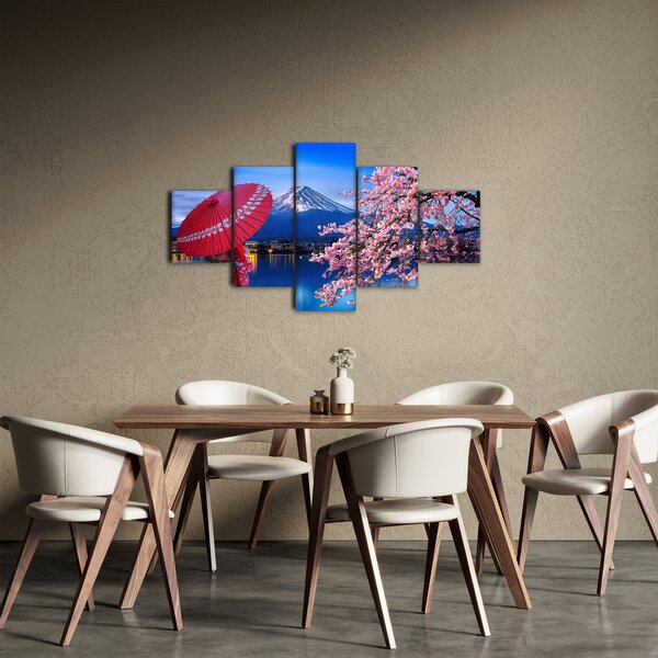 Obraz - Výhled na vrchol, Japonsko (125x70 cm)