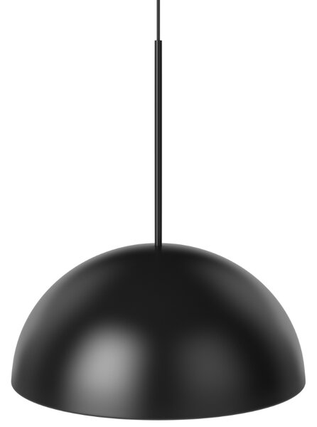 -25 % Dny MOMENTI– Bolia Černé kovové závěsné LED světlo Aluna 60 cm