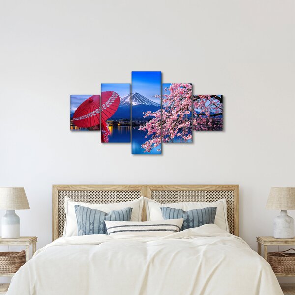 Obraz - Výhled na vrchol, Japonsko (125x70 cm)