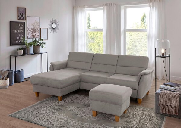 ROHOVÁ SEDAČKA, textil, antracitová Sit & More - Sedací soupravy, Online Only