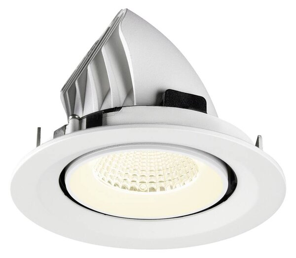 SLV - BIG WHITE NUMINOS® GIMBLE M Stropní vestavné svítidlo, 4000 K, 40°, bílá