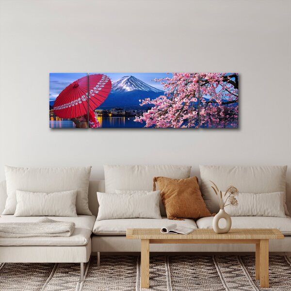 Obraz - Výhled na vrchol, Japonsko (170x50 cm)