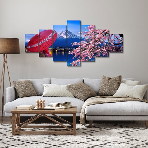 Obraz - Výhled na vrchol, Japonsko (210x100 cm)