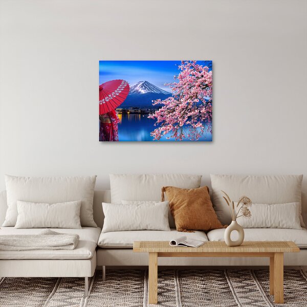 Obraz - Výhled na vrchol, Japonsko (70x50 cm)