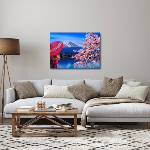 Obraz - Výhled na vrchol, Japonsko (70x50 cm)