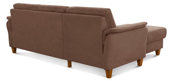 ROHOVÁ SEDAČKA, textil, hnědá Sit & More - Sedací soupravy, Online Only