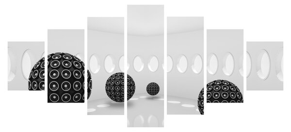 Obraz - Kontrast (210x100 cm)